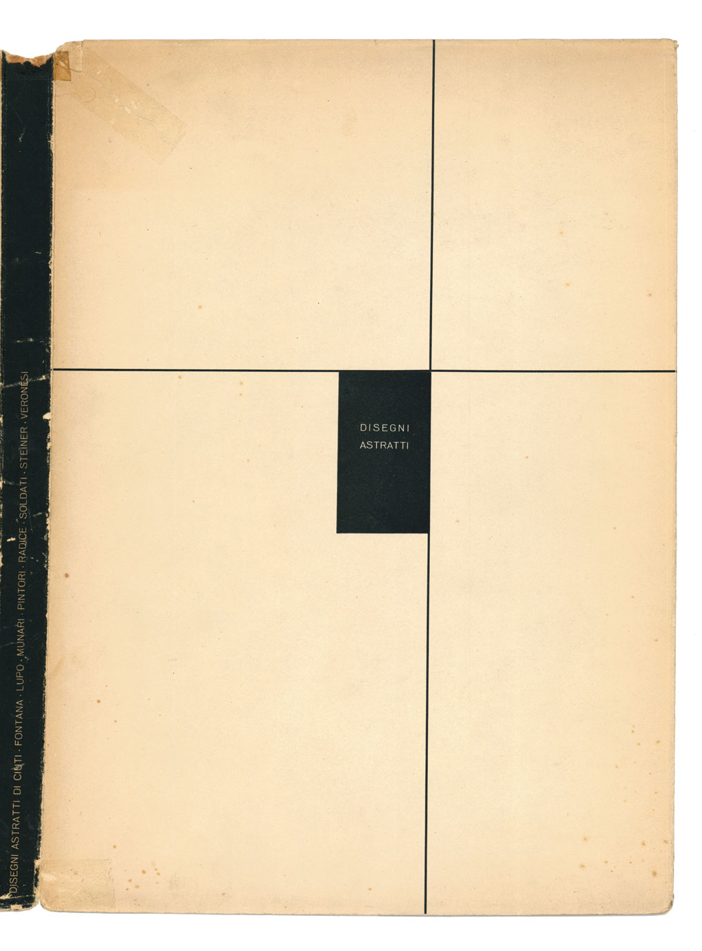 disegni astratti di ciuti, fontana, lupo, munari, pintori, radice, soldati, steiner, veronesi