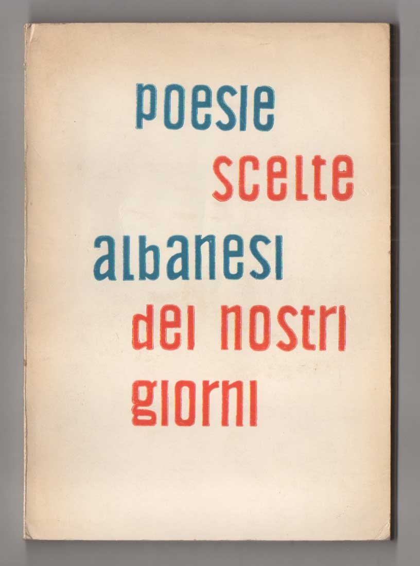 poesie scelte albanesi dei nostri giorni