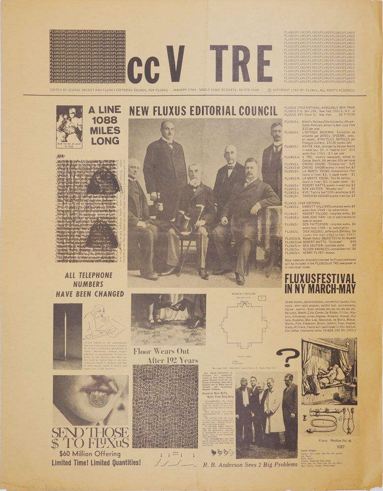 fluxus cc v tre fluxus [no. 1]