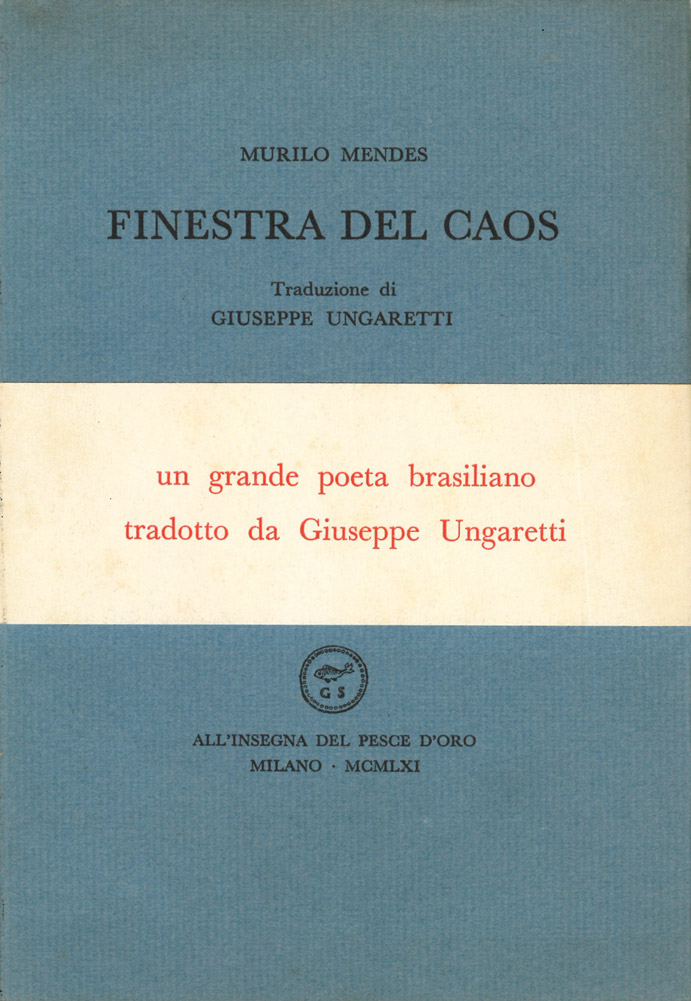 finestra del caos. traduzione di giuseppe ungaretti